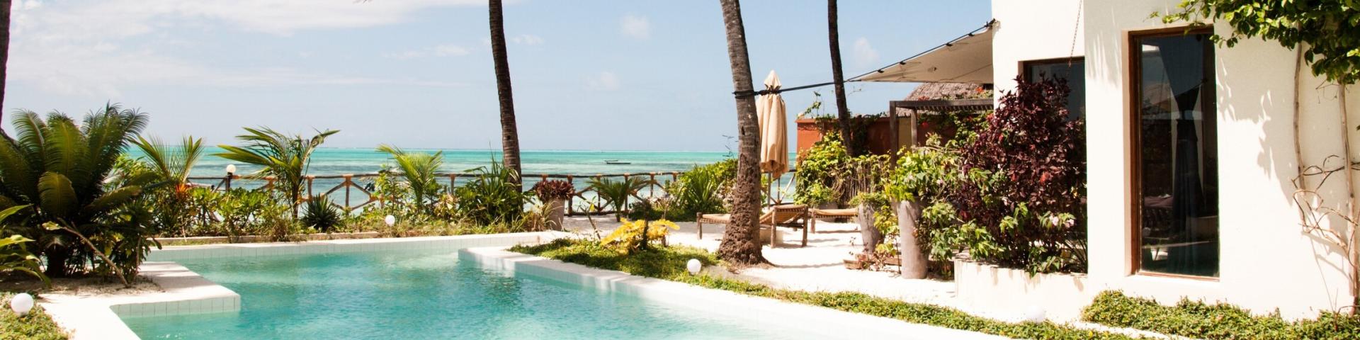 Relaks na Zanzibarze w ekskluzywnej willi przy plaży Jambiani